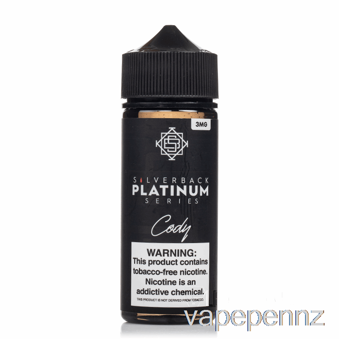 Cody - Silverback Platinum Series - 120mL 3mg VAPE NZ
